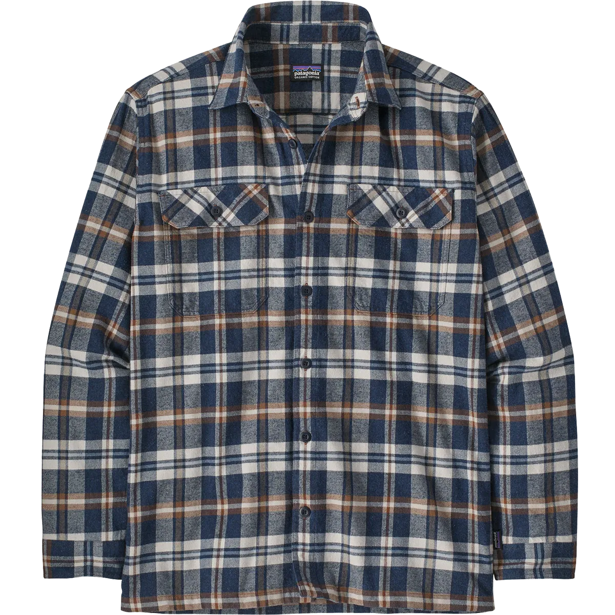 Patagonia Men's Long Sleeve Organic Cotton Fjord Flannel Shirt