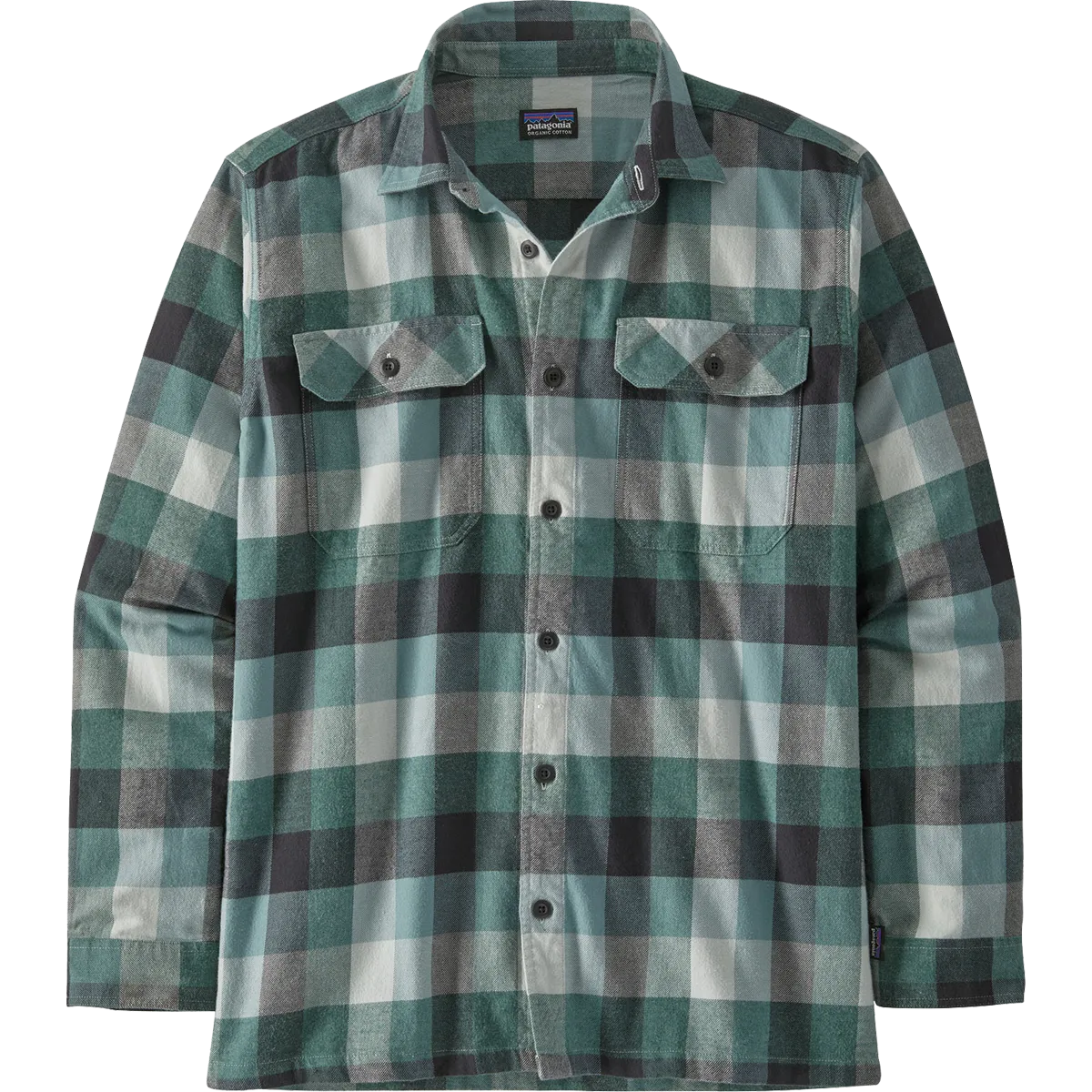 Patagonia Men's Long Sleeve Organic Cotton Fjord Flannel Shirt