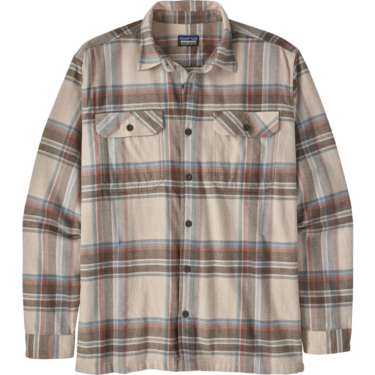 Patagonia Men's Long Sleeve Organic Cotton Fjord Flannel