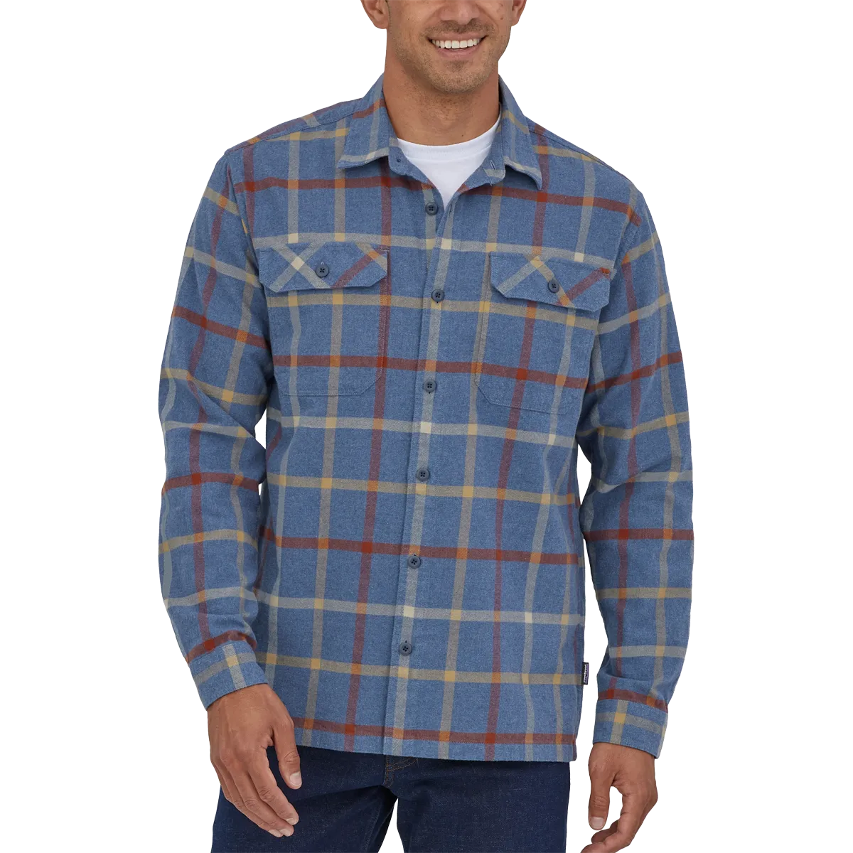 Patagonia Men's Long Sleeve Organic Cotton Fjord Flannel