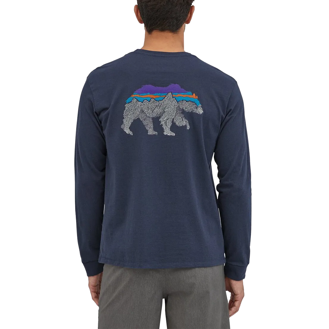 Patagonia Men's Long-Sleeved Back For Good Responsibili-Tee