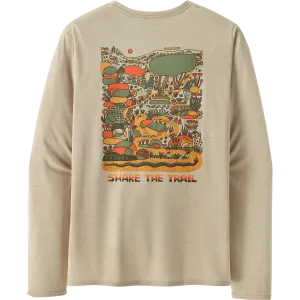 Patagonia Men's Long-Sleeved Capilene Cool Daily Graphic Shirt - Lands