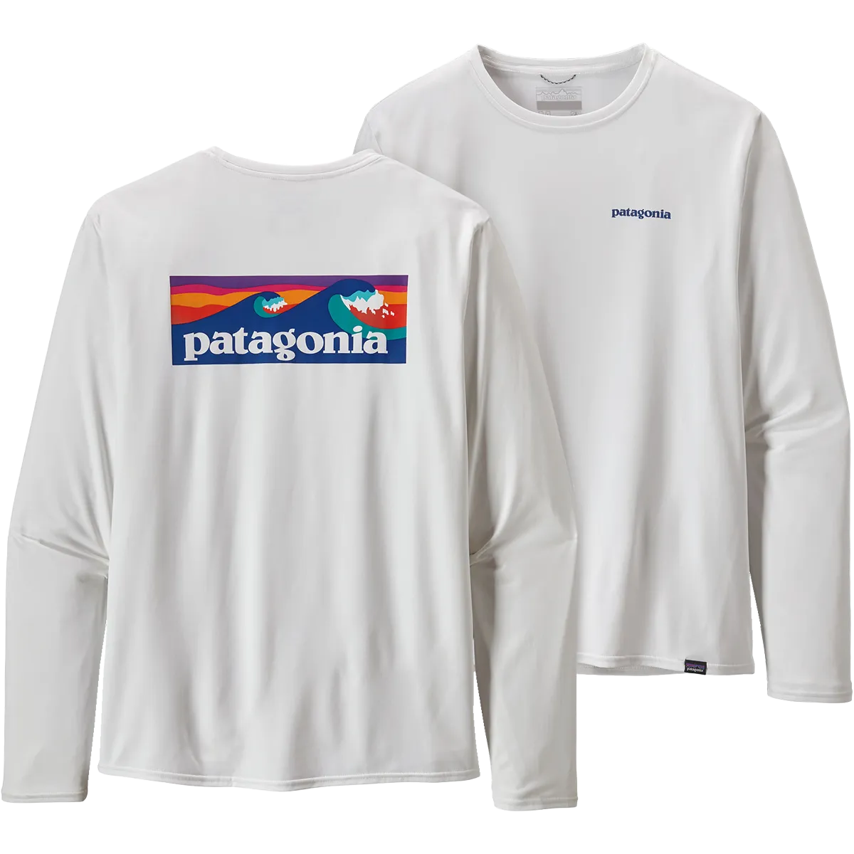 Patagonia Men's Long-Sleeved Capilene Cool Daily Graphic Shirt - Waters