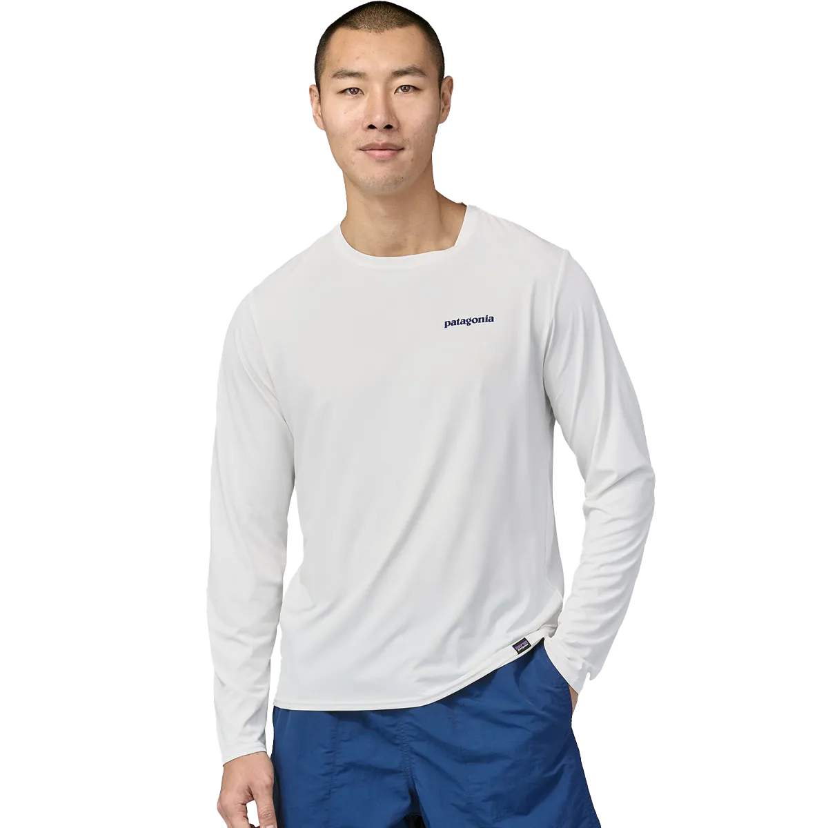 Patagonia Men's Long-Sleeved Capilene Cool Daily Graphic Shirt - Waters