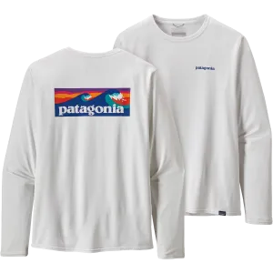 Patagonia Men's Long-Sleeved Capilene Cool Daily Graphic Shirt - Waters