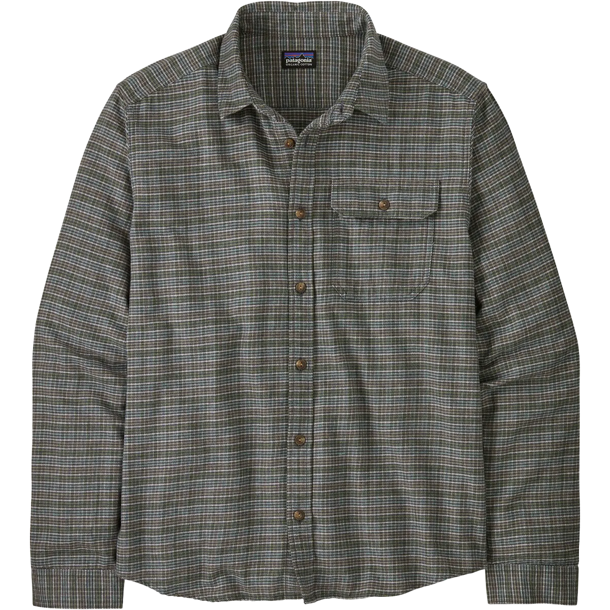 Patagonia Men's Long-Sleeved Lightweight Fjord Flannel Shirt