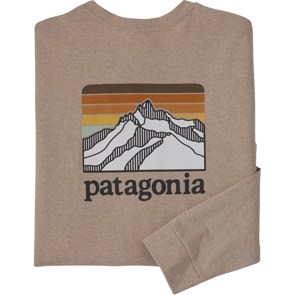Patagonia Men's Long-Sleeved Line Logo Ridge Responsibili-Tee