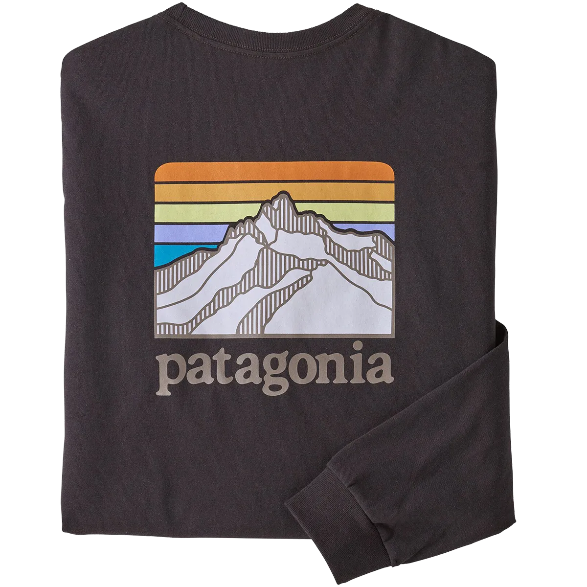 Patagonia Men's Long-Sleeved Line Logo Ridge Responsibili-Tee