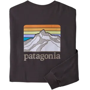 Patagonia Men's Long-Sleeved Line Logo Ridge Responsibili-Tee