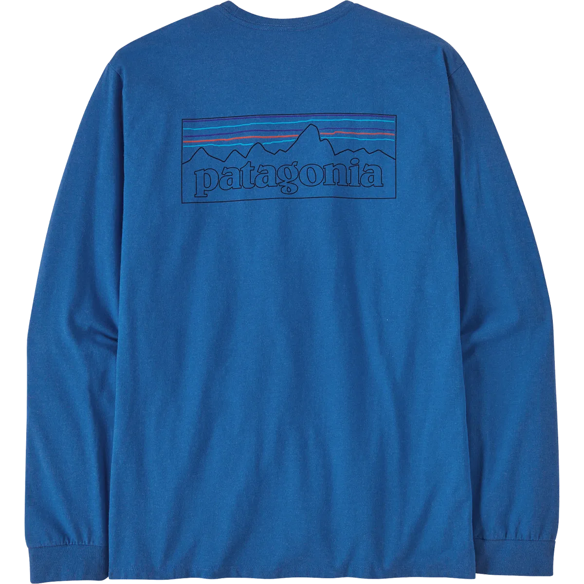 Patagonia Men's Long-Sleeved P-6 Logo Responsibili-Tee