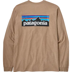 Patagonia Men's Long-Sleeved P-6 Logo Responsibili-Tee