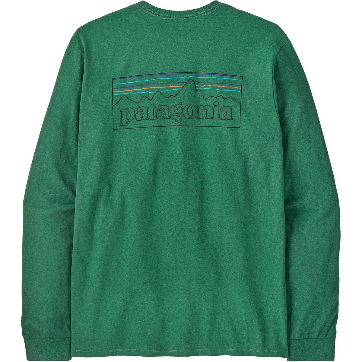 Patagonia Men's Long-Sleeved P-6 Logo Responsibili-Tee