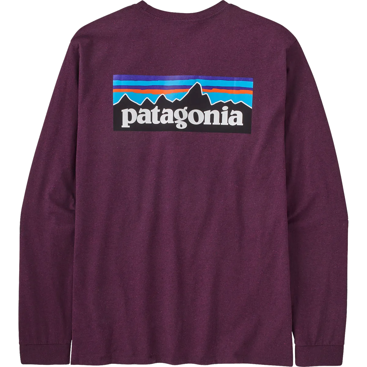 Patagonia Men's Long-Sleeved P-6 Logo Responsibili-Tee
