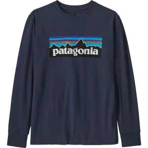 Patagonia Youth Long Sleeved Regenerative Organic Certified Cotton P-6 T-Shirt