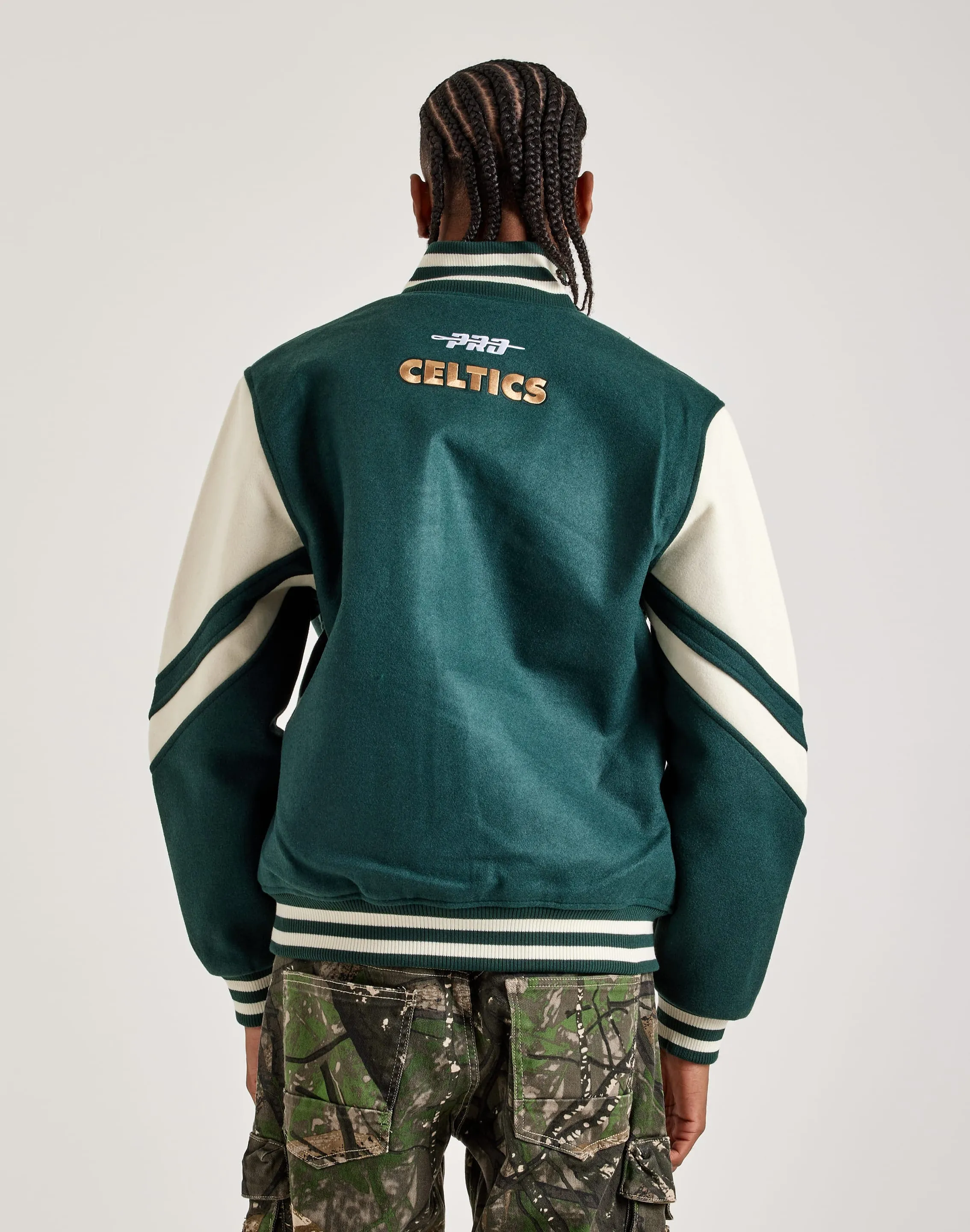 Pro Standard Boston Celtics Varsity Jacket