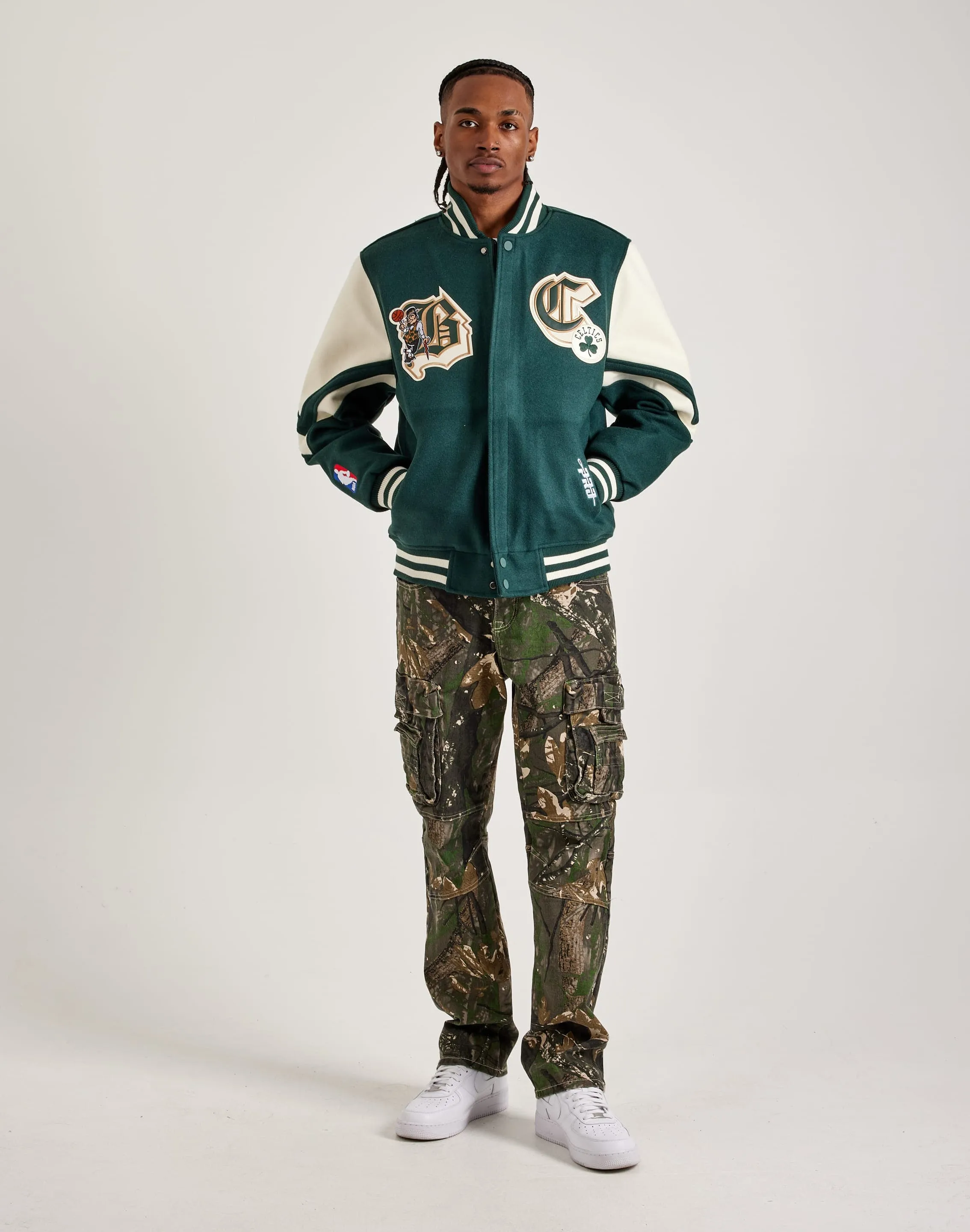 Pro Standard Boston Celtics Varsity Jacket