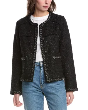 rag & bone Mirabelle Tweed Wool-Blend Jacket