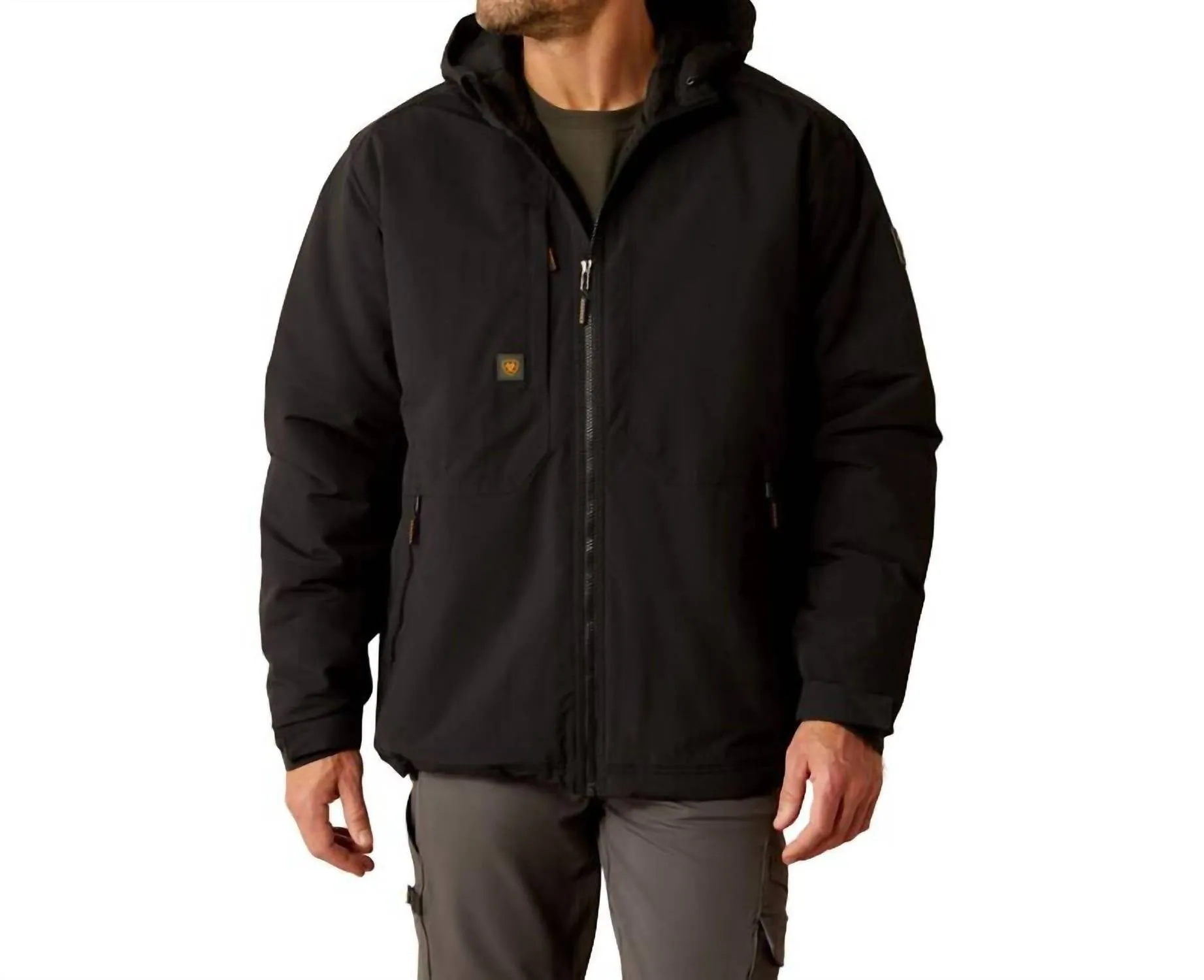 Rebar Cordura Insulated Jacket In Black