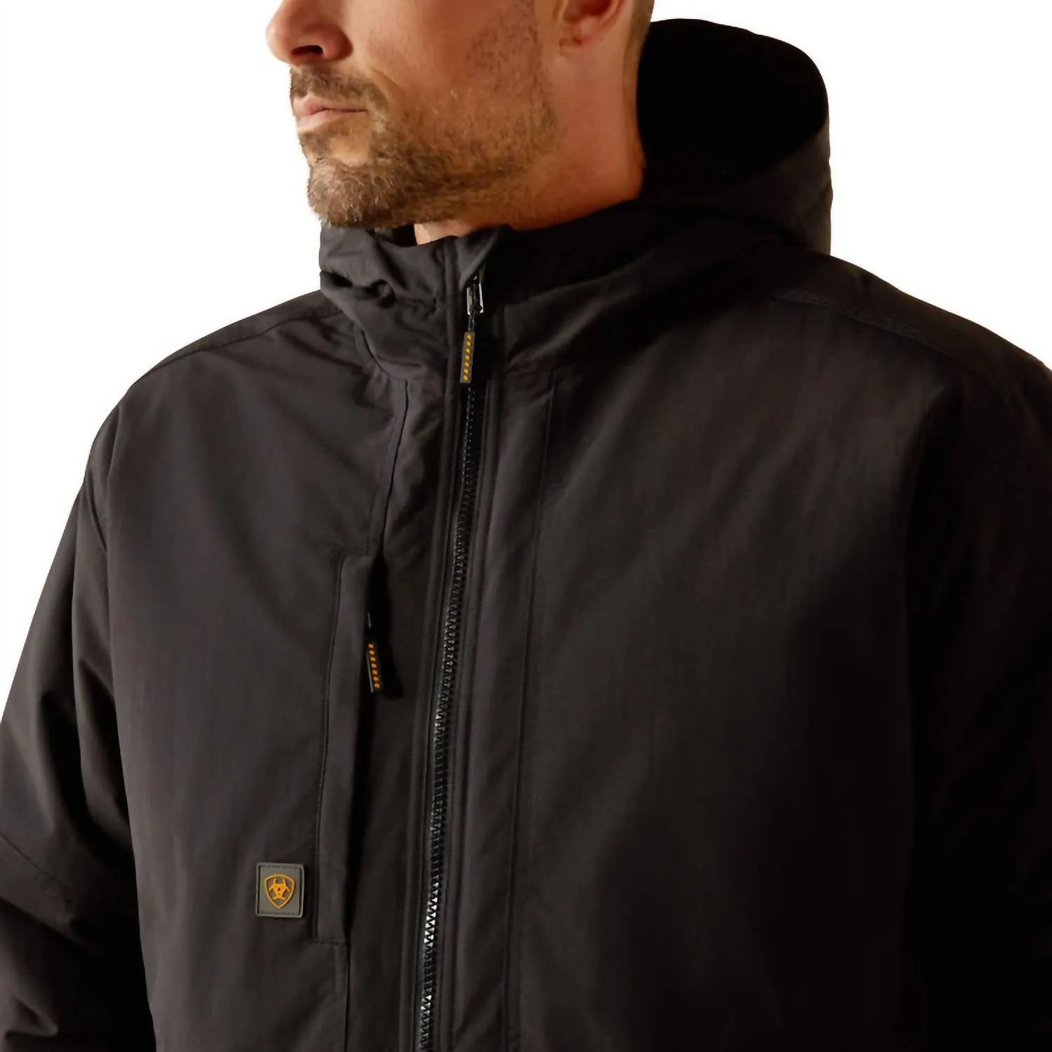 Rebar Cordura Insulated Jacket In Black