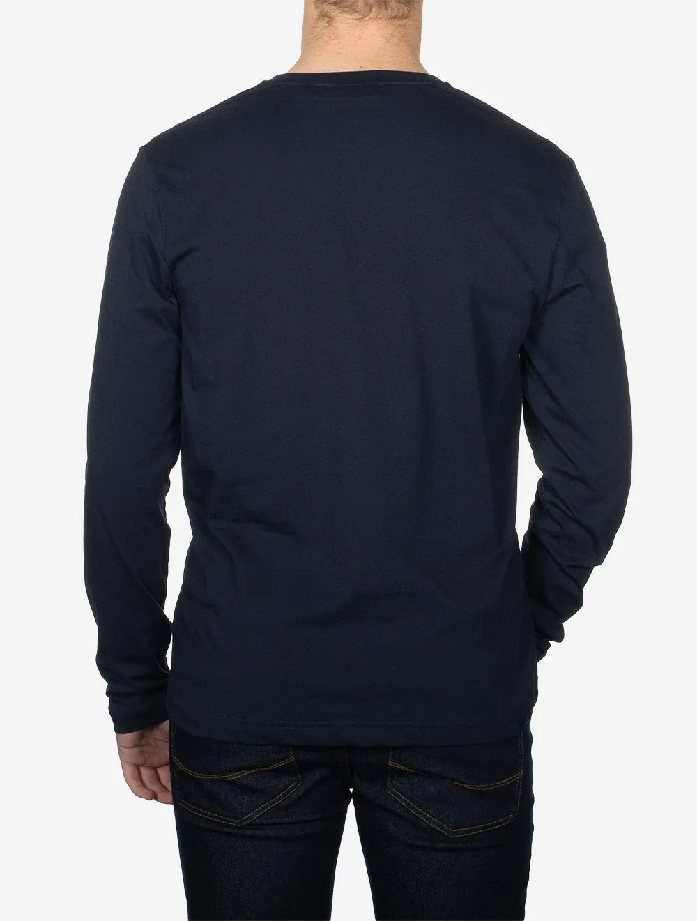 Regular Shield Long Sleeve T Shirt Evening Blue