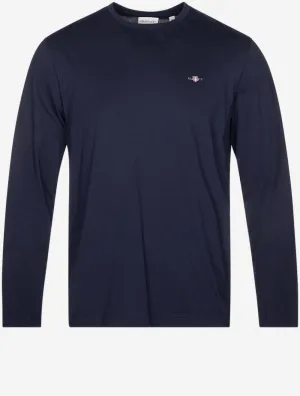 Regular Shield Long SLeeve T-Shirt Evening Blue