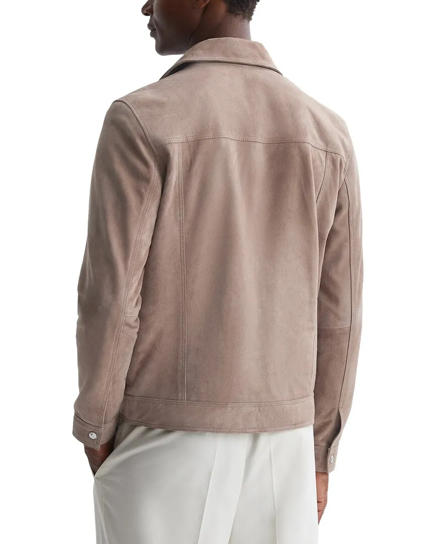 Reiss Ballina Leather Jacket