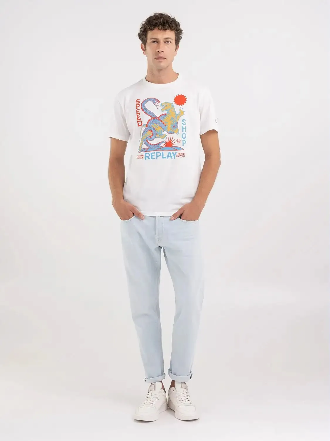 Replay M6838 Graphic T-Shirt