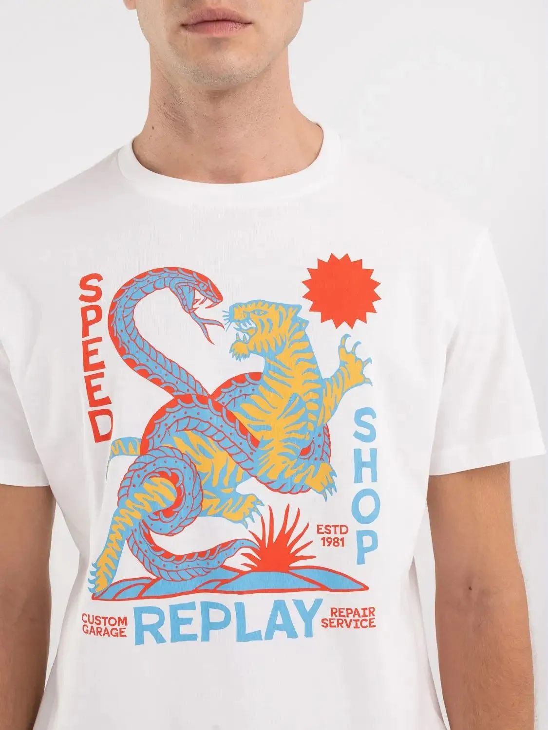 Replay M6838 Graphic T-Shirt