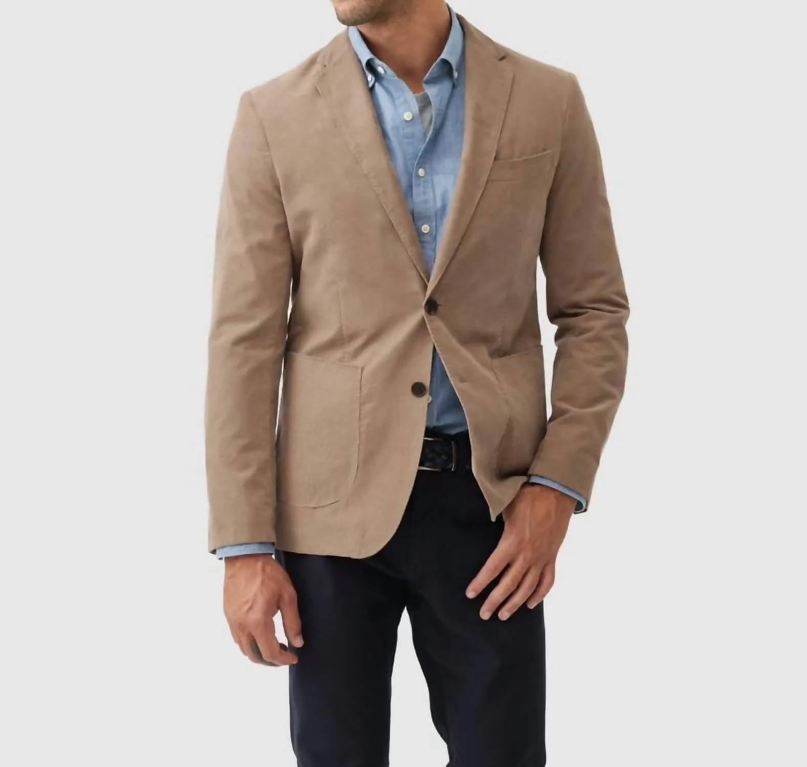 Saint Bathans Sportcoat Jacket In Tan