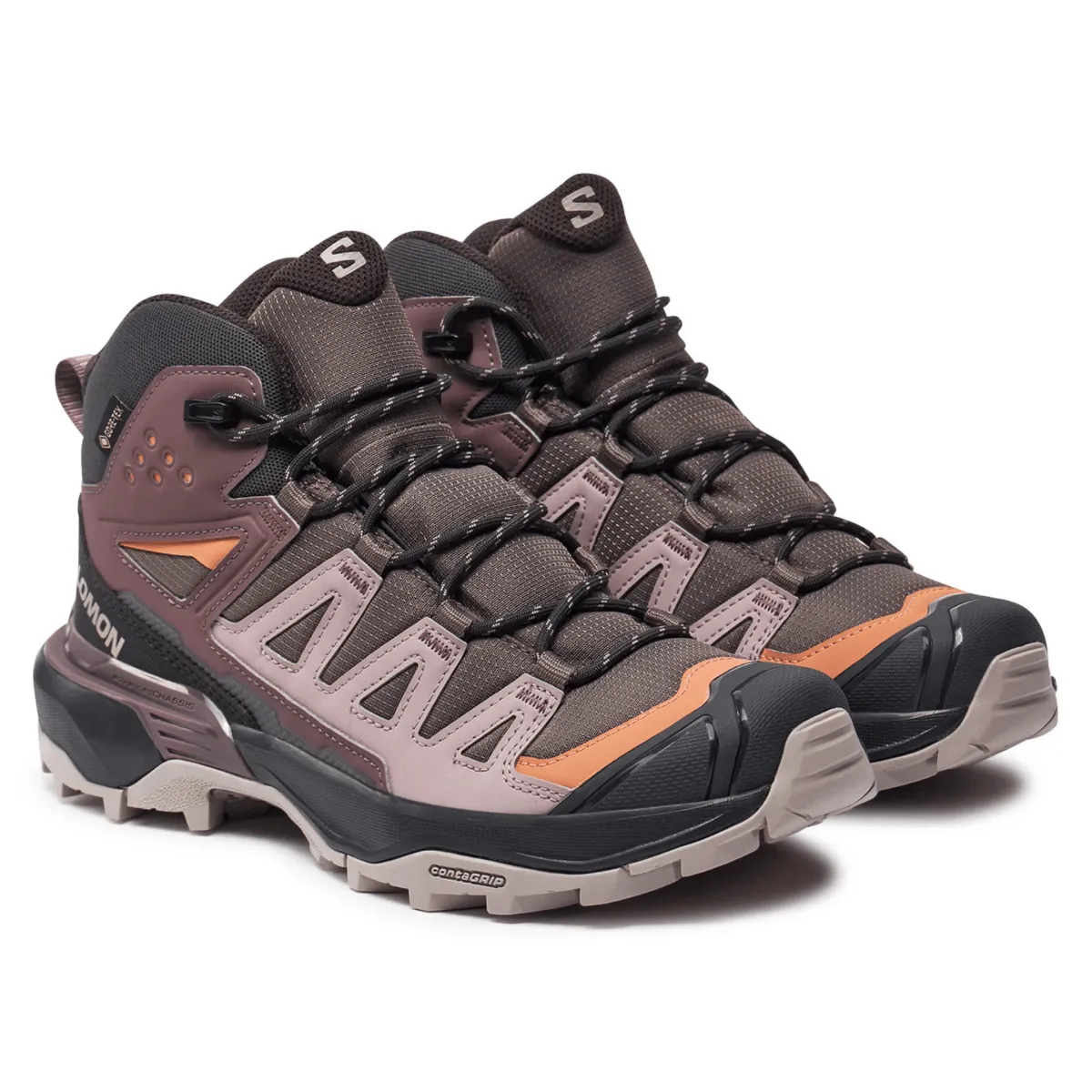 Salomon Women's X Ultra 360 Mid Gore-Tex Plum Kitten/Phantom/Cork