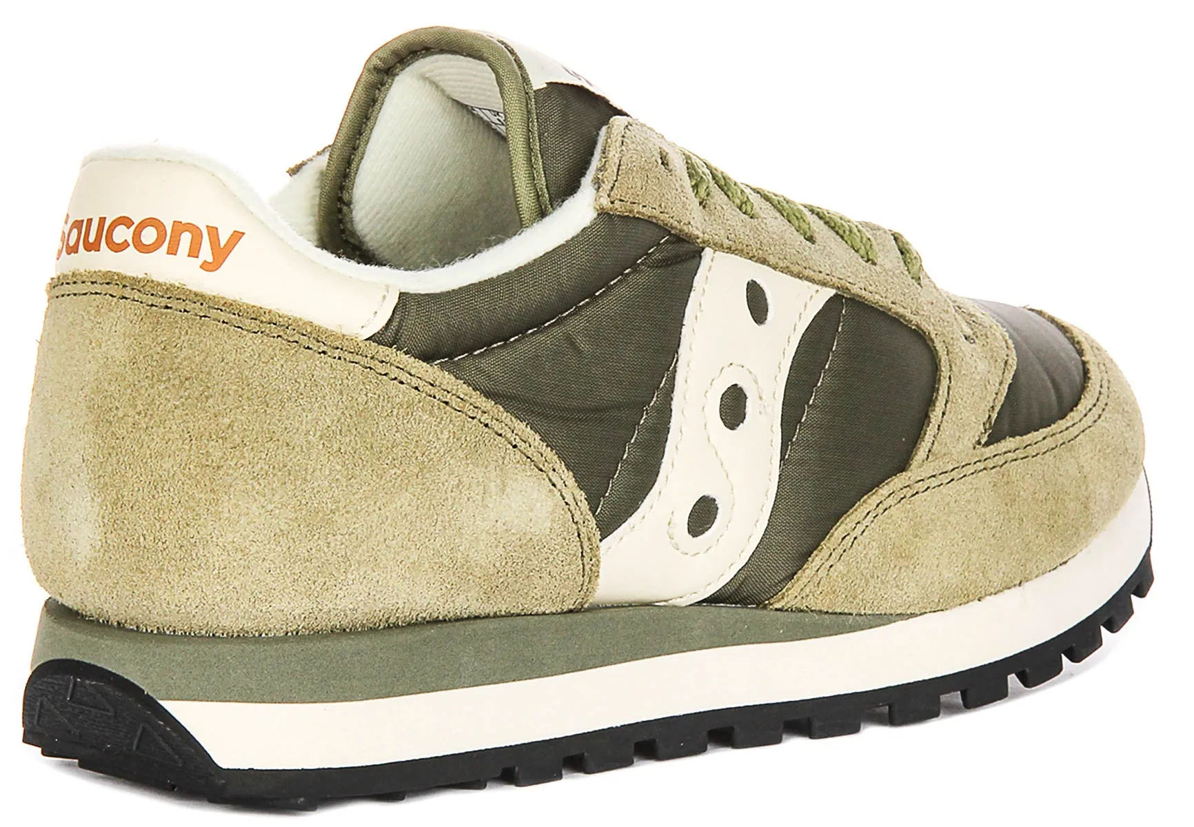 Saucony Jazz Original In Olive For Men Shoes Saucony