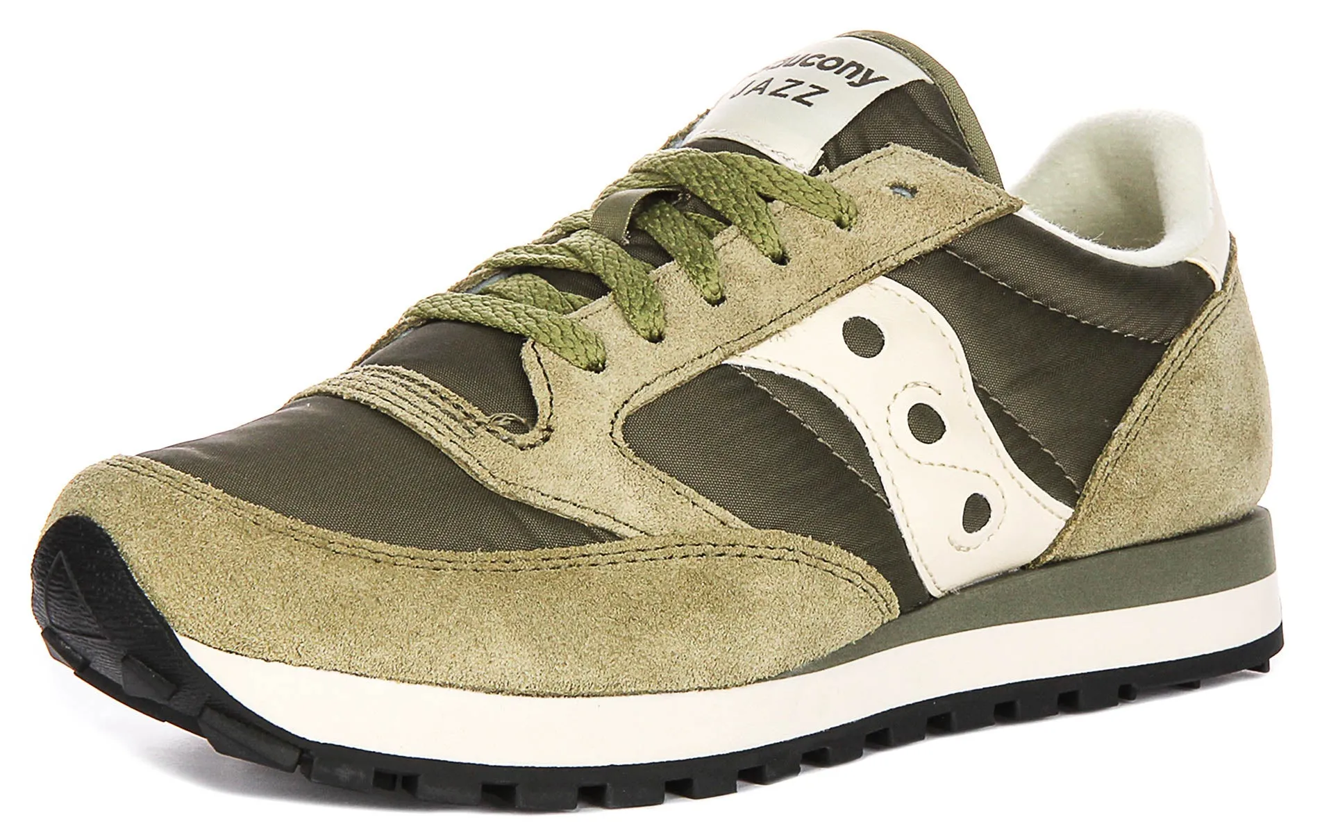Saucony Jazz Original In Olive For Men Shoes Saucony