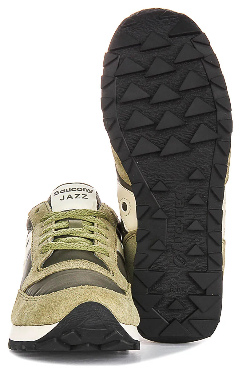 Saucony Jazz Original In Olive For Men Shoes Saucony