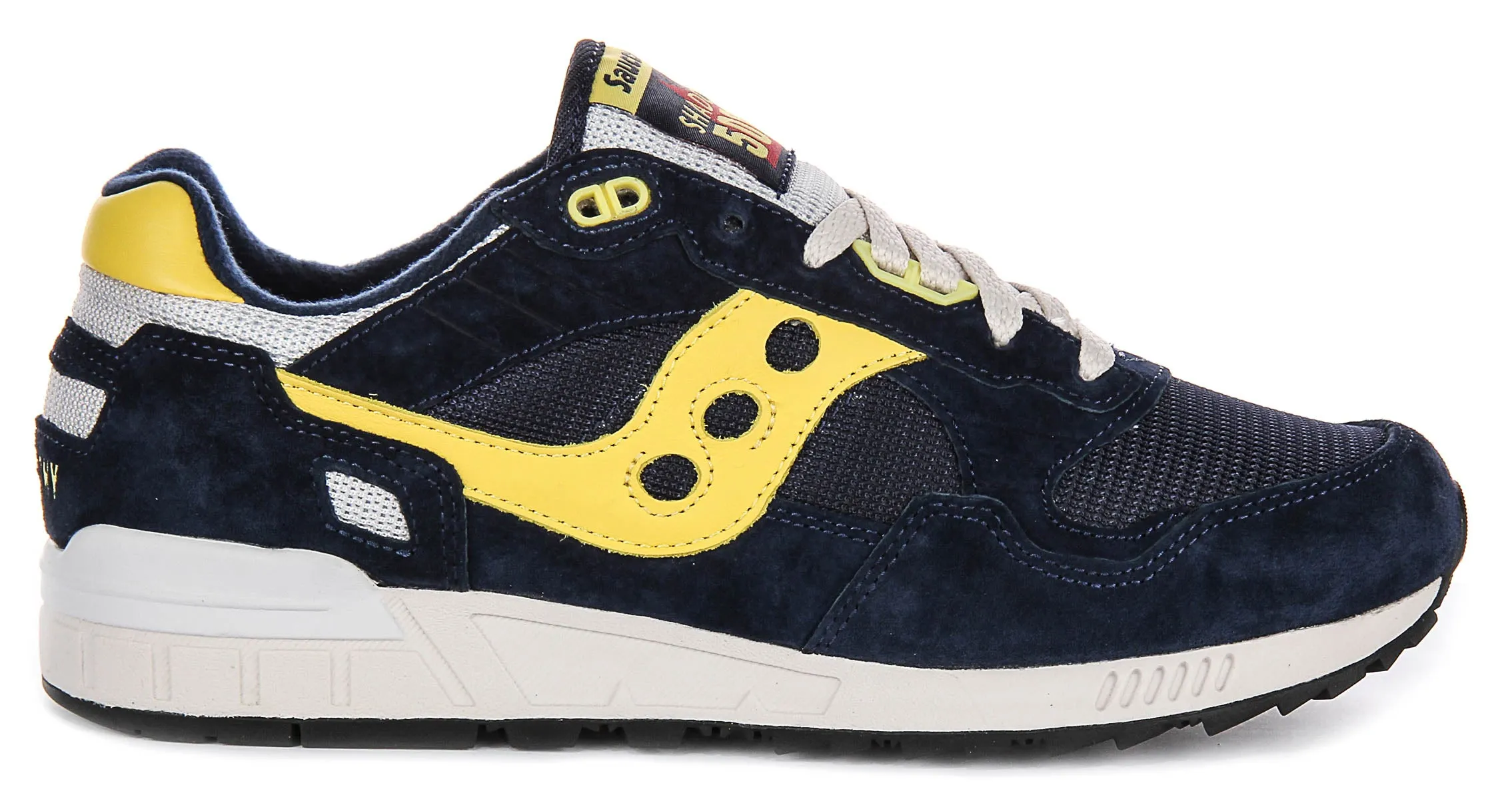 Saucony Shadow 5000 In Navy Yellow For Men Shoes Saucony