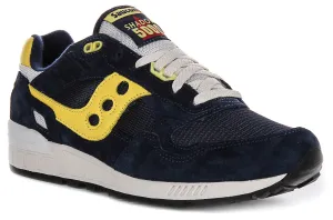 Saucony Shadow 5000 In Navy Yellow For Men Shoes Saucony