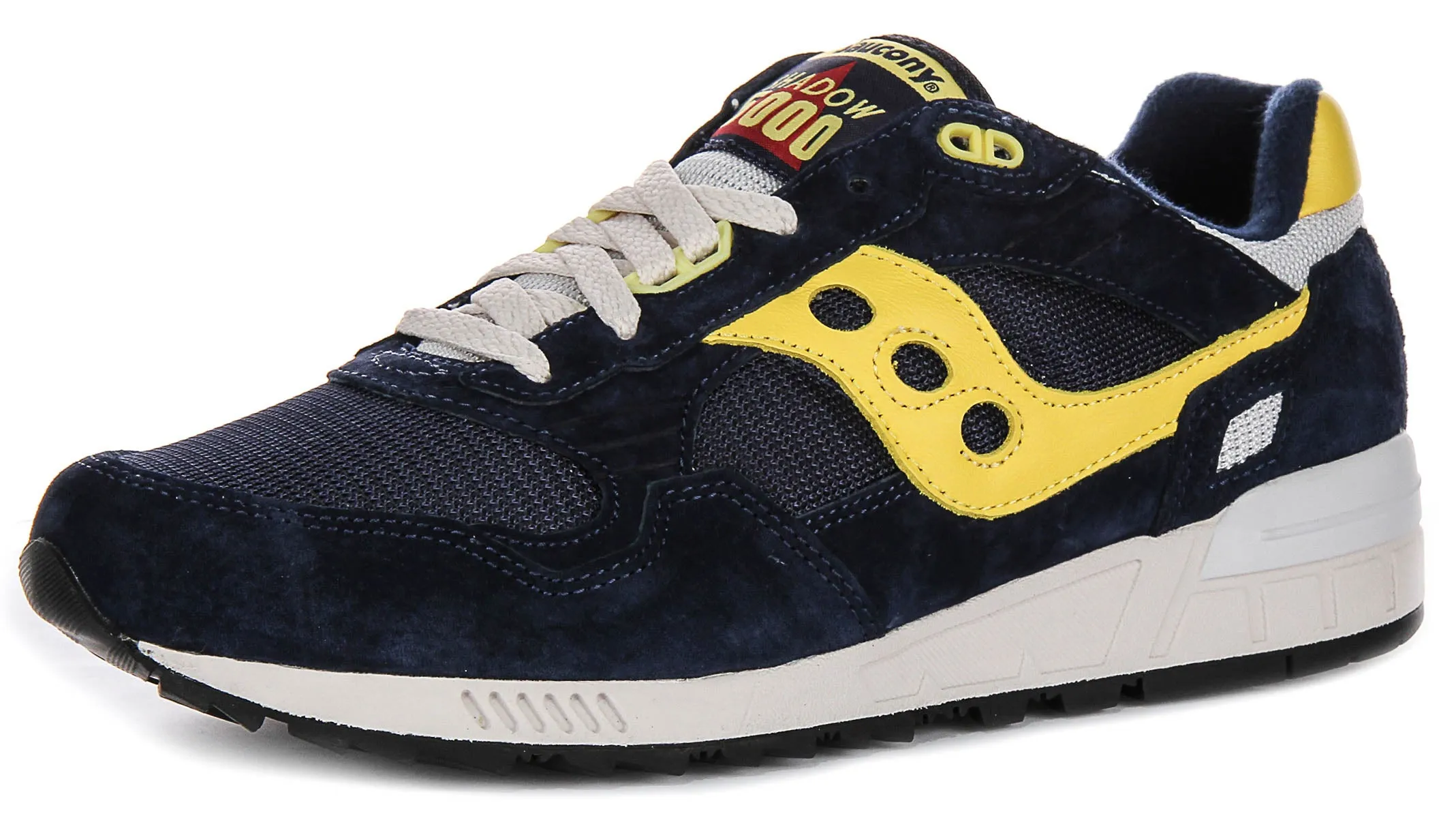 Saucony Shadow 5000 In Navy Yellow For Men Shoes Saucony