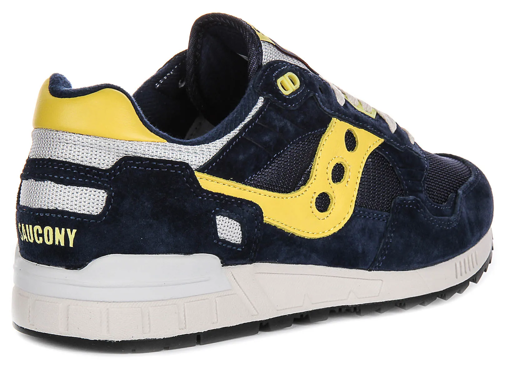 Saucony Shadow 5000 In Navy Yellow For Men Shoes Saucony