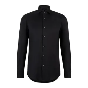 Slim-fit shirt in easy-iron poplin