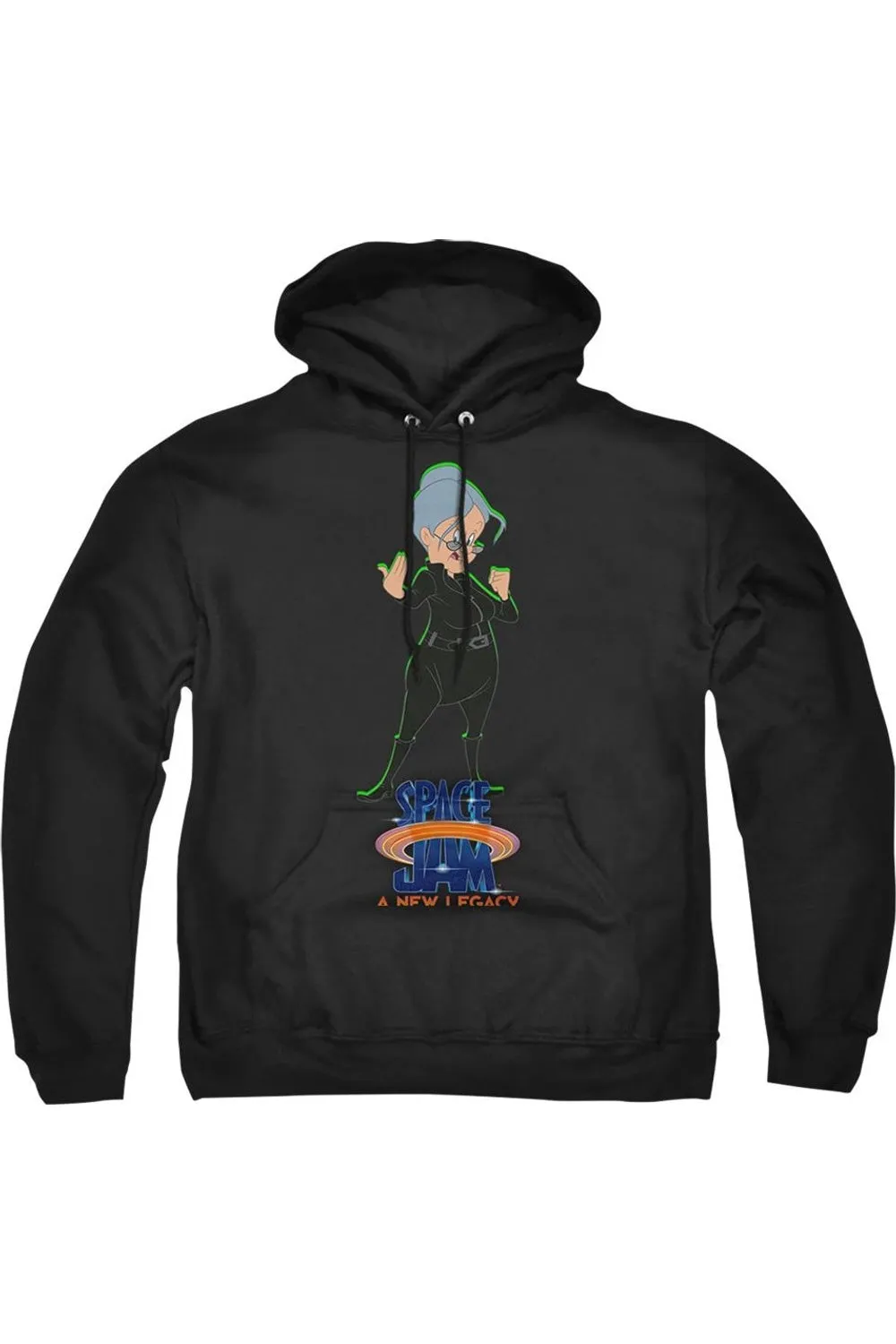 Space Jam 2 Granny Matrix Adult Pull Over Hoodie / Hooded Sweatshirt