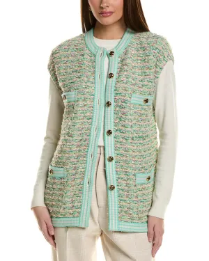 St. John Tweed Vest