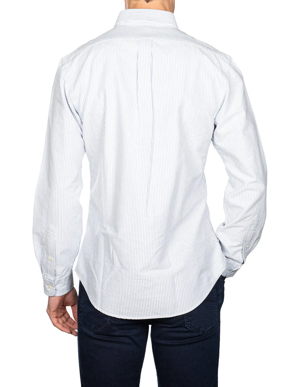 Stripe B/d Shirt Blue