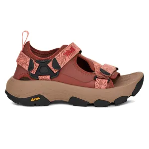 Teva Women's Grandview Max Hiking Sandal in Mahogany/Blooming Dahlia