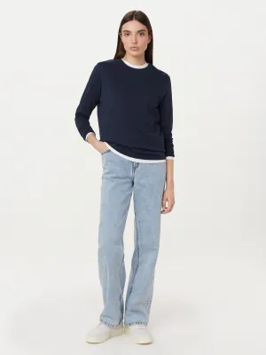 The Long Sleeve T-Shirt in Space Blue