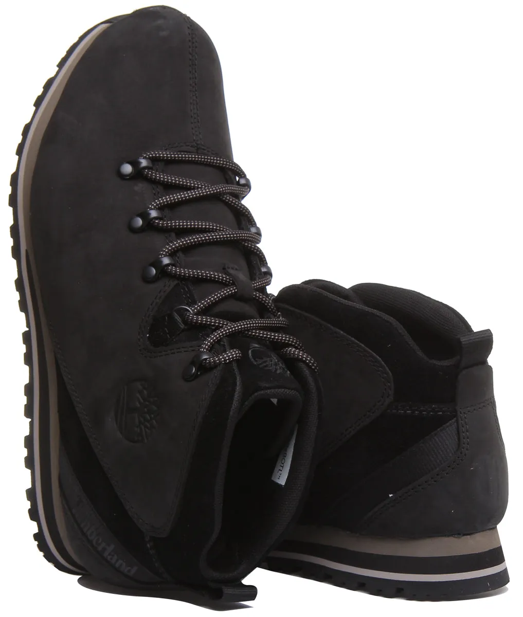 Timberland A28S3 Splitrock 3 Mid Hiker Boot In Black For Men Shoes Timberland