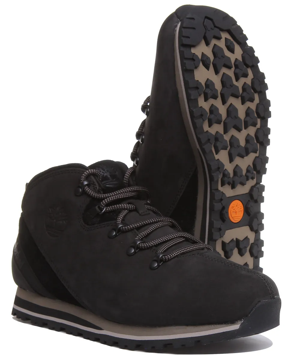 Timberland A28S3 Splitrock 3 Mid Hiker Boot In Black For Men Shoes Timberland