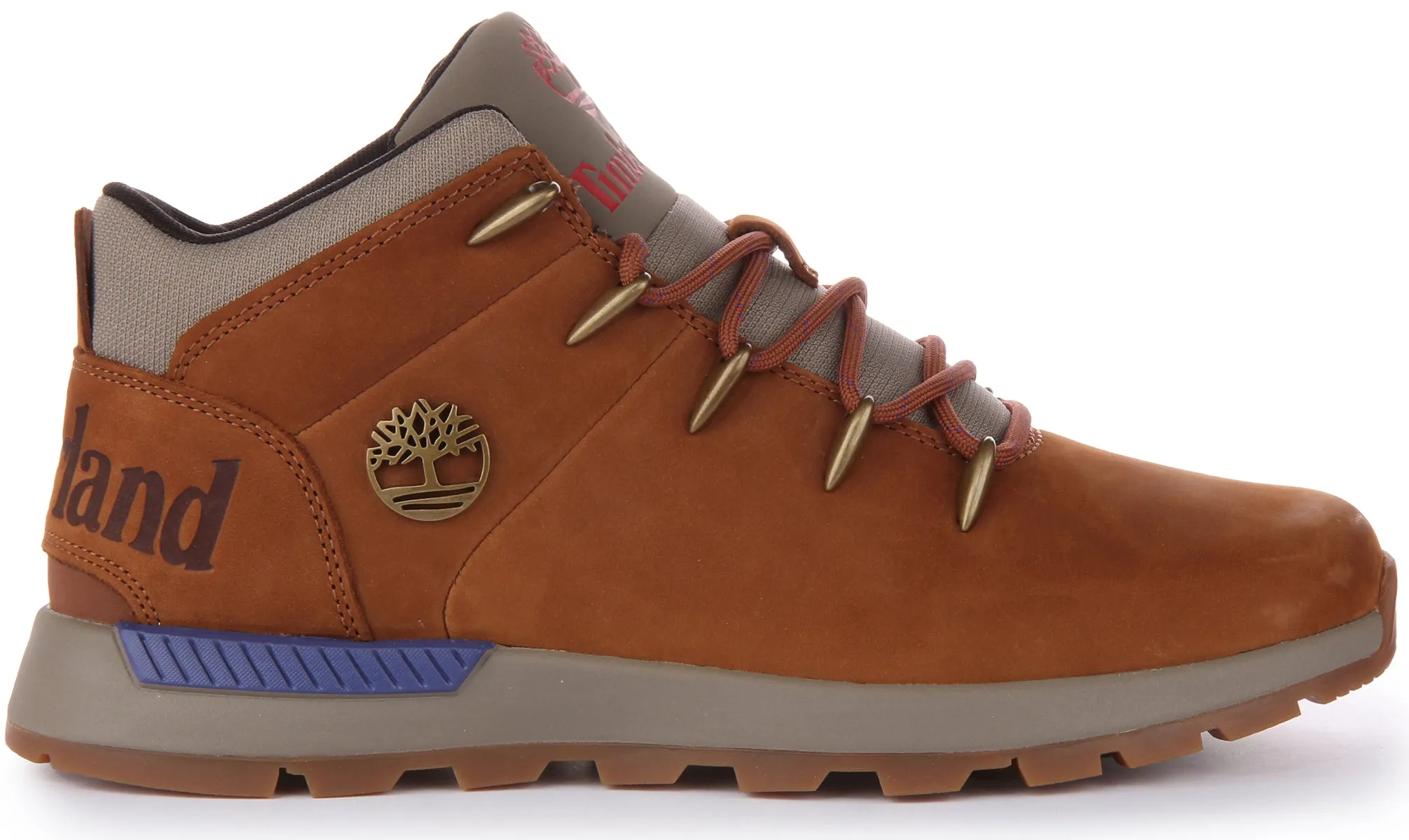 Timberland A61Fz Sprint Trekker Mid In Rust For Men Shoes Timberland