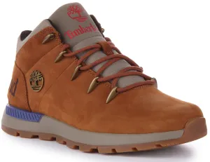 Timberland A61Fz Sprint Trekker Mid In Rust For Men Shoes Timberland