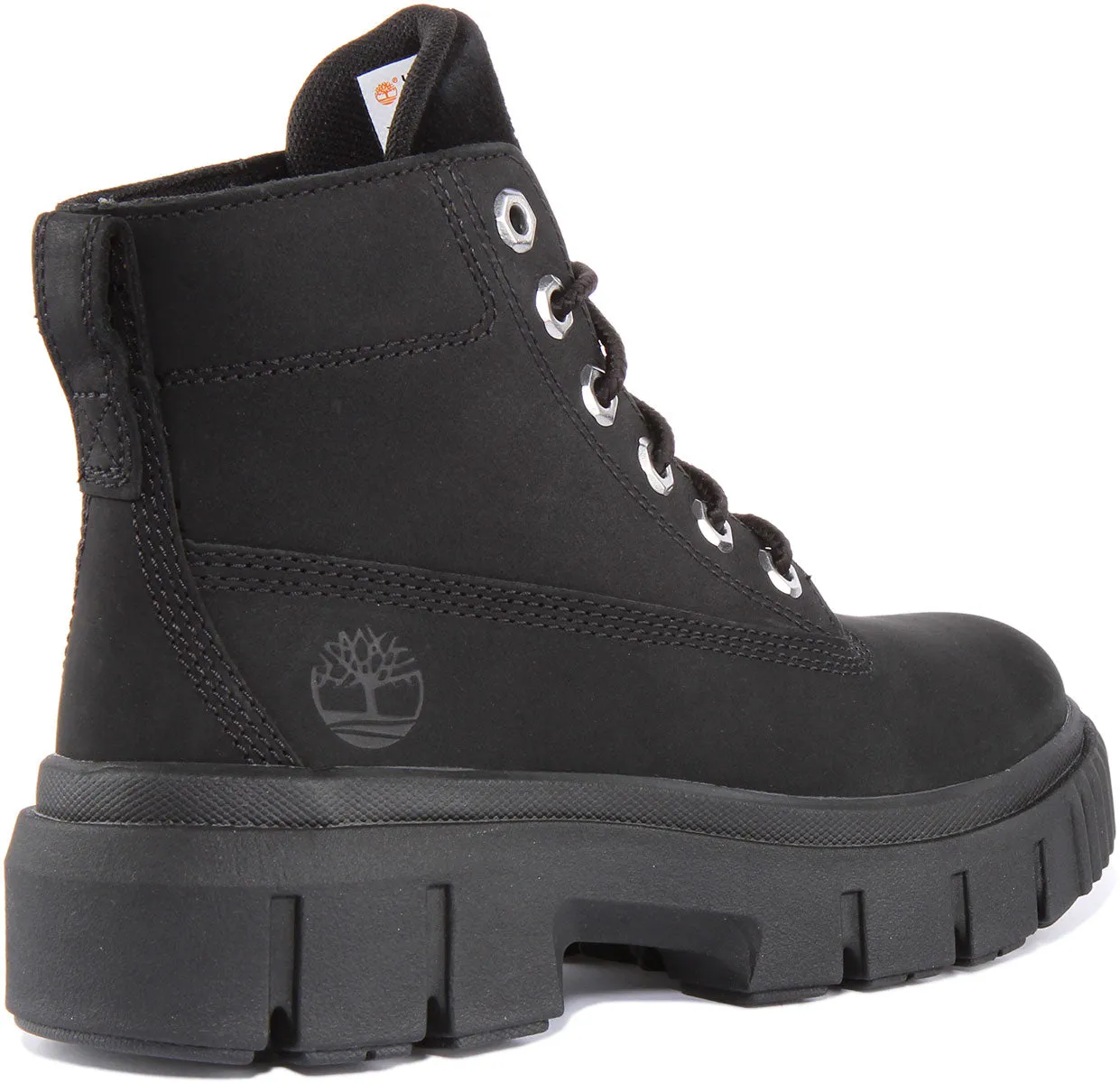 Timberland Greyfield 6 Inch Boot A5RNG In Black Shoes Timberland