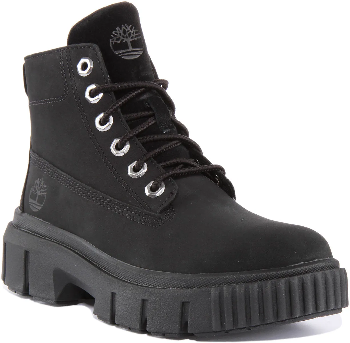 Timberland Greyfield 6 Inch Boot A5RNG In Black Shoes Timberland