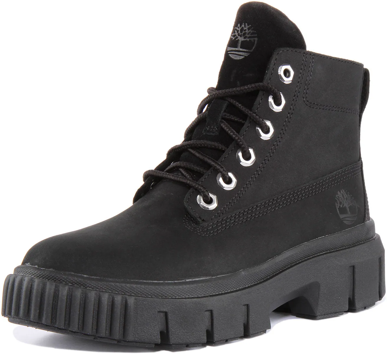 Timberland Greyfield 6 Inch Boot A5RNG In Black Shoes Timberland